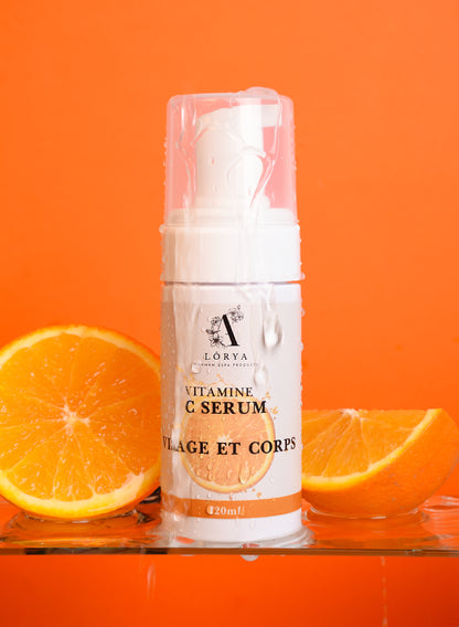 Éclat & Hydratation avec notre Sérum à la Vitamine C !✨