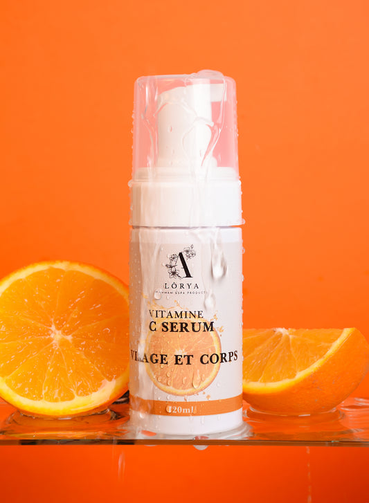 Éclat & Hydratation avec notre Sérum à la Vitamine C !✨
