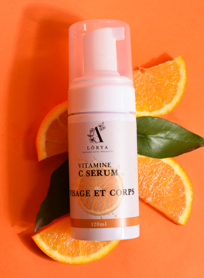 Éclat & Hydratation avec notre Sérum à la Vitamine C !✨