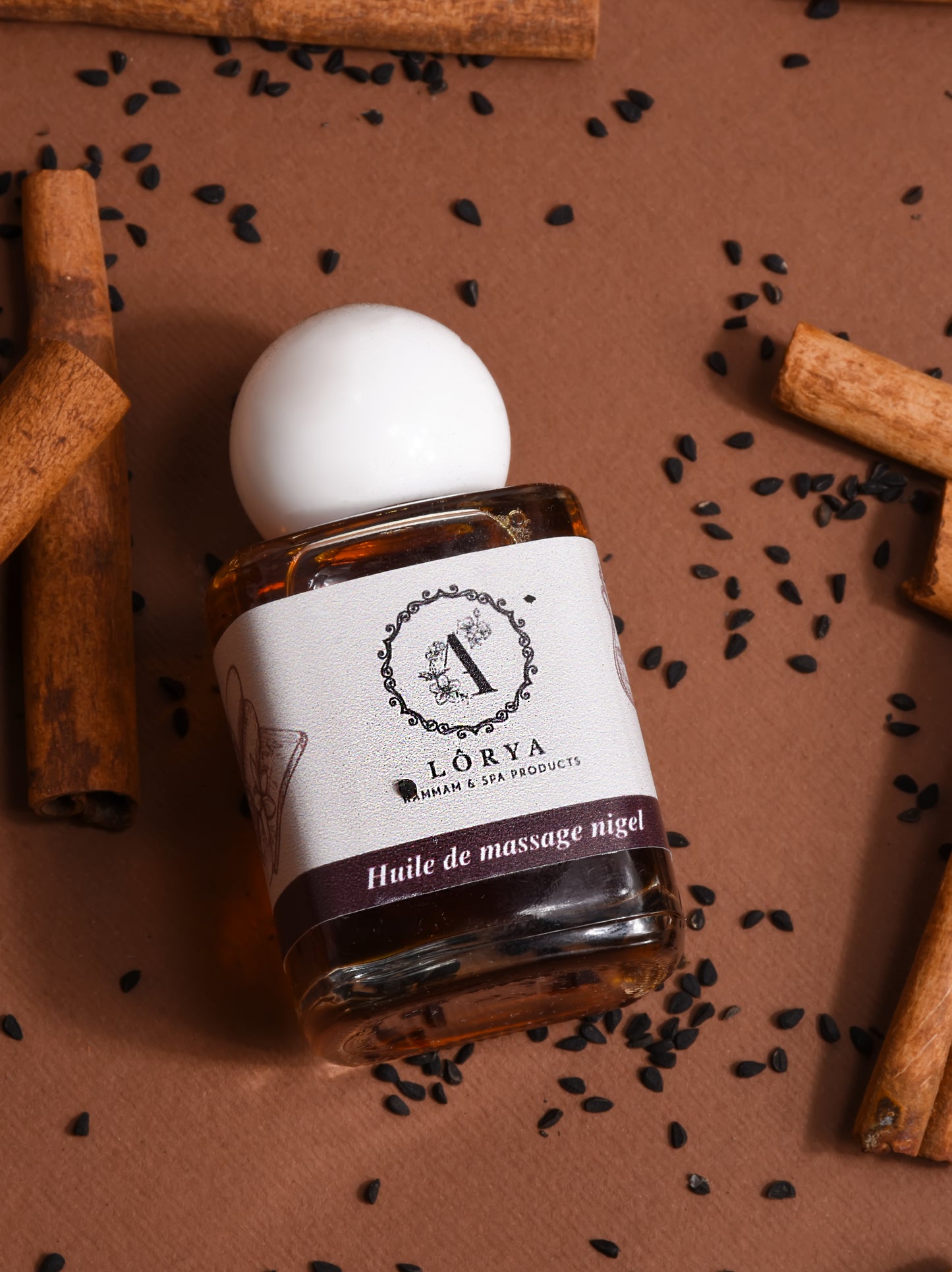 Détente et bien-être avec notre Huile de Massage au Nigelle ! ✨